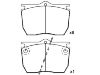 Plaquettes de frein Brake Pad:190 6216