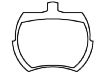 Plaquettes de frein Brake Pad:GBP90177
