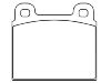 Plaquettes de frein Brake Pad:0060 713 601 00