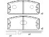 Plaquettes de frein Brake Pad:0996031700