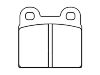 Plaquettes de frein Brake Pad:89 61 856