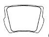 Plaquettes de frein Brake Pad:180040