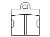 Plaquettes de frein Brake Pad:111 698 151 A