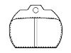 тормозная кладка Brake Pad:111 698 151 B