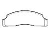 тормозная кладка Brake Pad:1 527 588