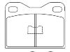 тормозная кладка Brake Pad:431 698 151 J