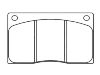 Bremsbelagsatz, Scheibenbremse Brake Pad:GBP90224