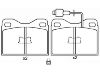Bremsbelagsatz, Scheibenbremse Brake Pad:4245.04