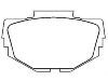 Bremsbelagsatz, Scheibenbremse Brake Pad:180272