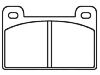 Bremsbelagsatz, Scheibenbremse Brake Pad:113 655 441