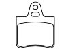 Bremsbelagsatz, Scheibenbremse Brake Pad:75 519 956