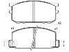 Bremsbelagsatz, Scheibenbremse Brake Pad:72519-1110