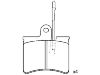 Bremsbelagsatz, Scheibenbremse Brake Pad:4251.87