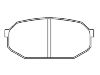 Bremsbelagsatz, Scheibenbremse Brake Pad:MB 238 261