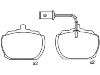Pastillas de freno Brake Pad:16 05 999
