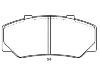 Bremsbelagsatz, Scheibenbremse Brake Pad:272 827