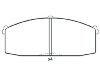 Bremsbelagsatz, Scheibenbremse Brake Pad:DA060-W2290