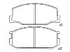 Bremsbelagsatz, Scheibenbremse Brake Pad:04465-27040