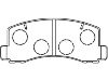 Bremsbelagsatz, Scheibenbremse Brake Pad:MB 699 887