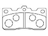 Bremsbelagsatz, Scheibenbremse Brake Pad:04492-14050