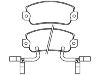 Bremsbelagsatz, Scheibenbremse Brake Pad:0060 750 464