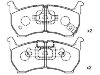 刹车片 Brake Pad:GA97-49-280
