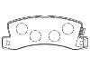 刹车片 Brake Pad:04466-48010