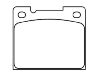 Bremsbelagsatz, Scheibenbremse Brake Pad:2 701 647
