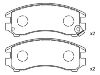 Bremsbelagsatz, Scheibenbremse Brake Pad:41060-58A86