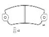 Bremsbelagsatz, Scheibenbremse Brake Pad:SE1 311 650 81 A