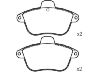 Bremsbelagsatz, Scheibenbremse Brake Pad:60 00 009 363