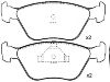 Brake Pad:V89BB-2K021-AC