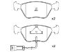 Brake Pad:6 744 007