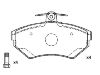 Bremsbelagsatz, Scheibenbremse Brake Pad Set:8E0 698 151