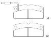 Brake Pad:181273