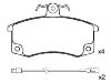 Pastillas de freno Brake Pad:2108-350 1080