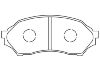 刹车片 Brake Pad:B2YD-33-28Z