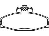 тормозная кладка Brake Pad:6U0 698 151 E