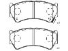 Pastillas de freno Brake Pad:55810-64G00