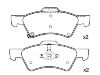 Pastillas de freno Brake Pad:05019803AA