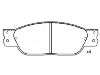 Bremsbelagsatz, Scheibenbremse Brake Pad:C2C 15990