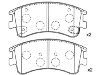 Brake Pad:G2YS-33-23Z