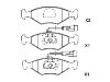 Pastillas de freno Brake Pad:7 173 815 6