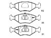 Pastillas de freno Brake Pad:7 078 947