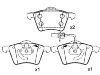Pastillas de freno Brake Pad:1 151 377