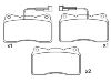 Plaquettes de frein Brake Pad:7 736 272 2