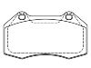 Bremsbelagsatz, Scheibenbremse Brake Pad:77 01 208 218