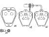 刹车片 Brake Pad:4B0 698 151 C