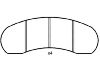 Bremsbelagsatz, Scheibenbremse Brake Pad:190429
