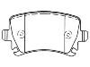 тормозная кладка Brake Pad:1K0 698 451